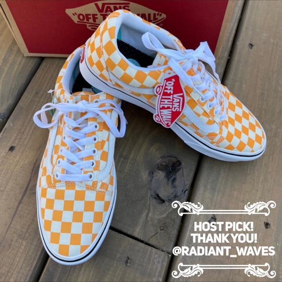 Comfycush Yellow Old Skool Vans Mens 8 - Picture 8 of 8